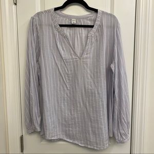 Long sleeved Striped blouse Old Navy